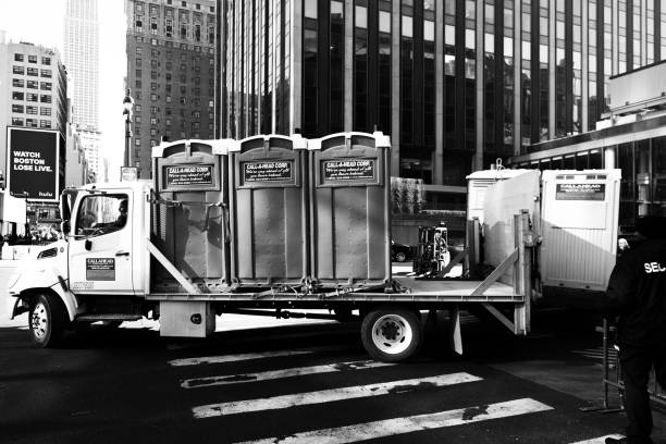 Porta potty delivery and setup in Dawson, GA